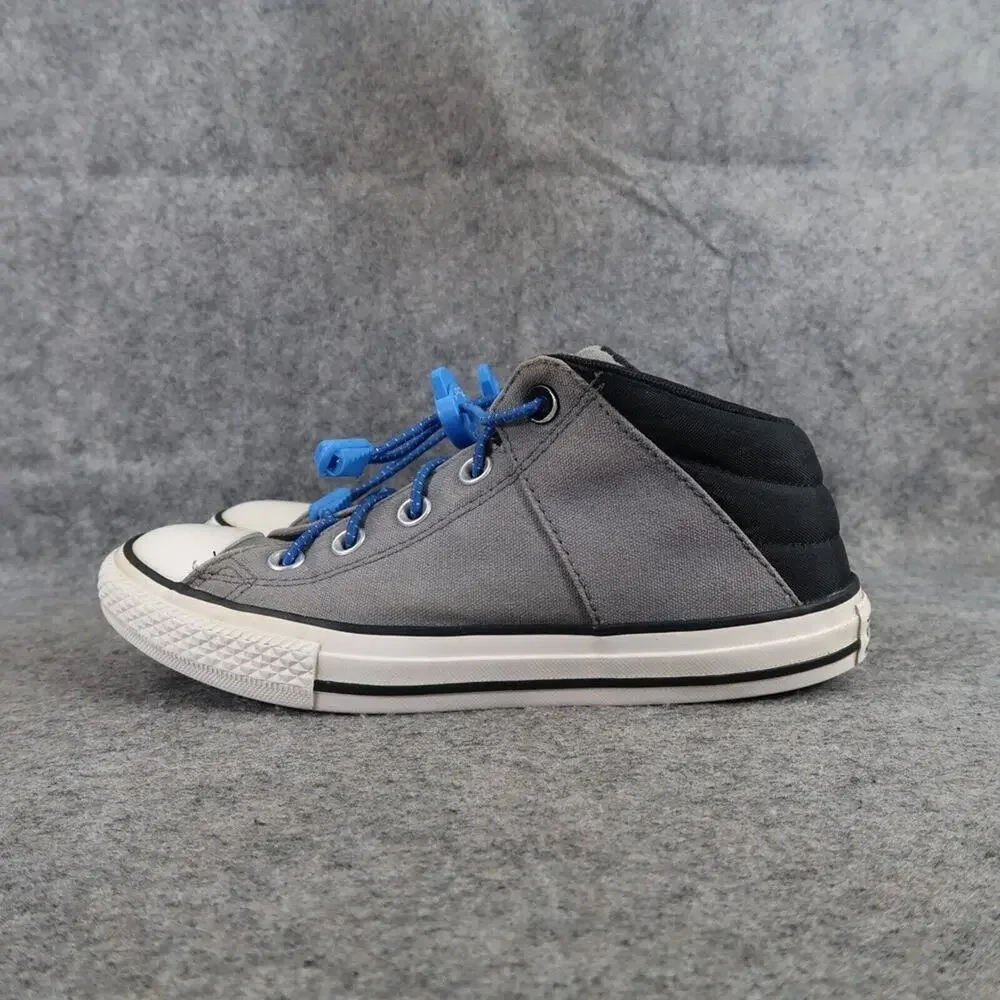 Converse Shoes Kids 3 Sneaker Chuck Taylor All Star Mid Canvas Active Grey Black